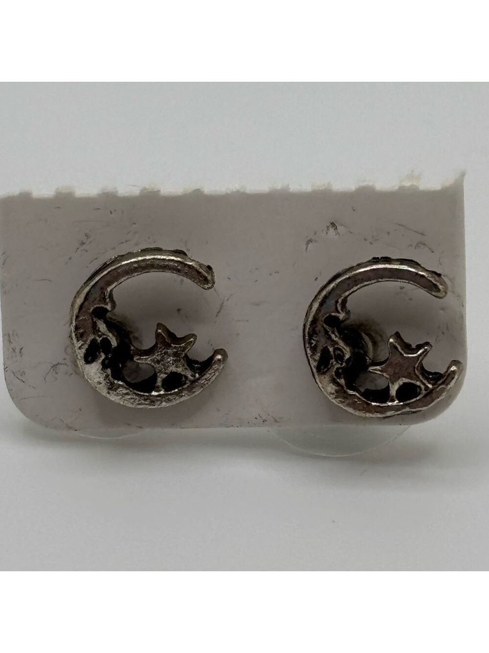 ✨5/$25✨ Silver Moon Star Earrings